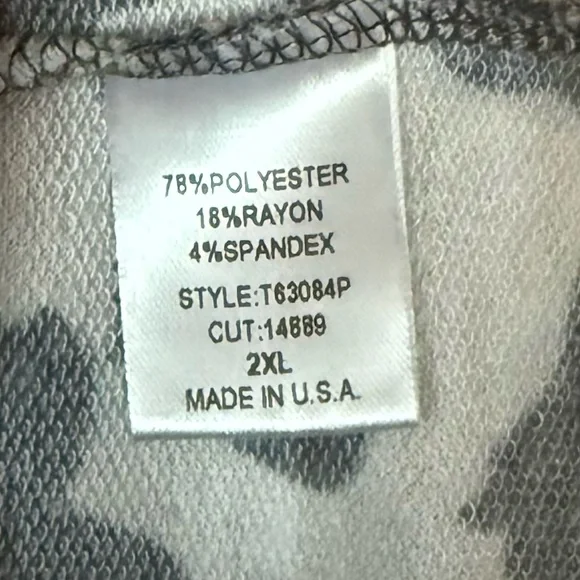 ODDY Animal Print Ruffle Blouse - Picture 4 of 5